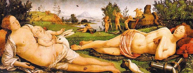 Piero di Cosimo Venus Mars oil painting image